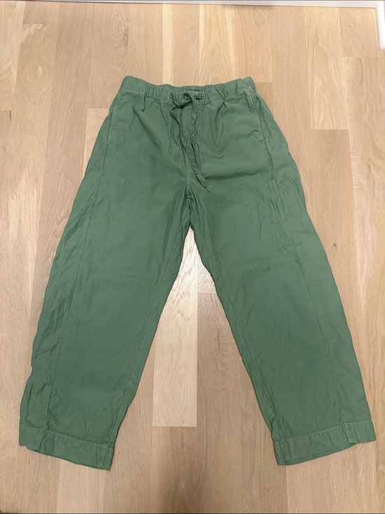 MOTHER Pants - MOTHER women Green Drawstring Casual Pants size 28